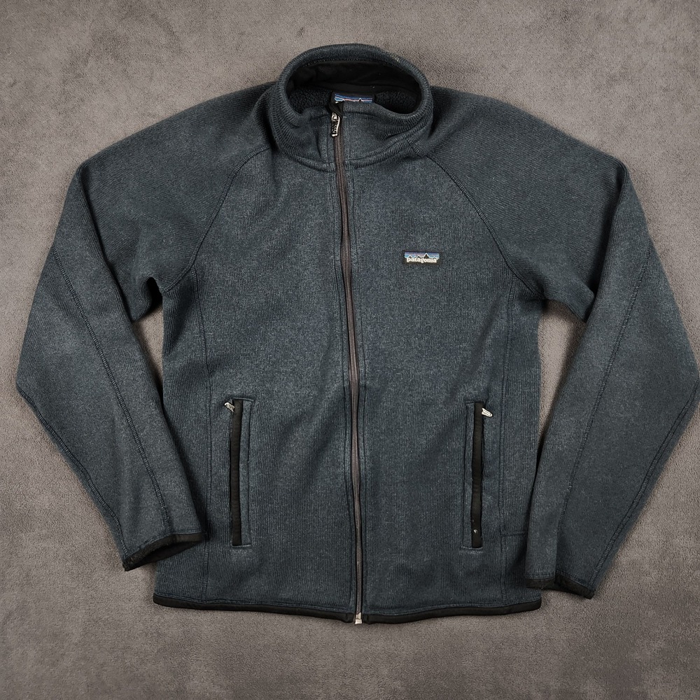 Patagonia Better Sweater Jacket Mens Small Blue Fleece Full Zip‎ 25525 BLB